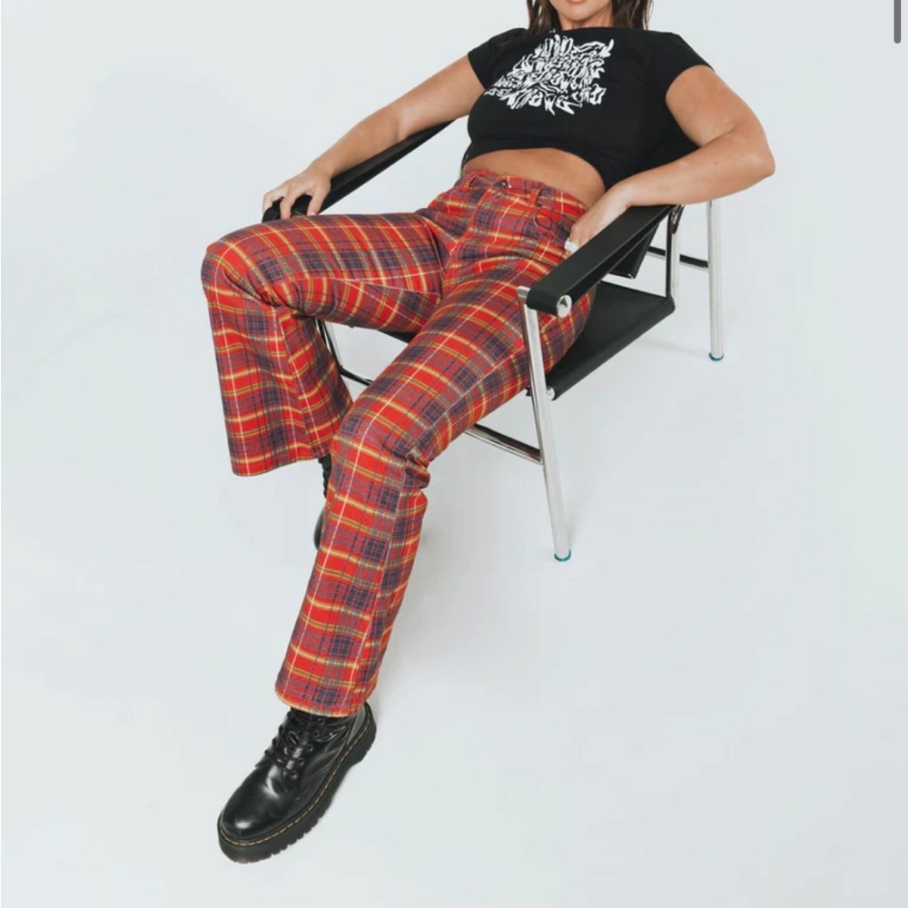 The Ragged Priest register pant denim multi. Size 30!